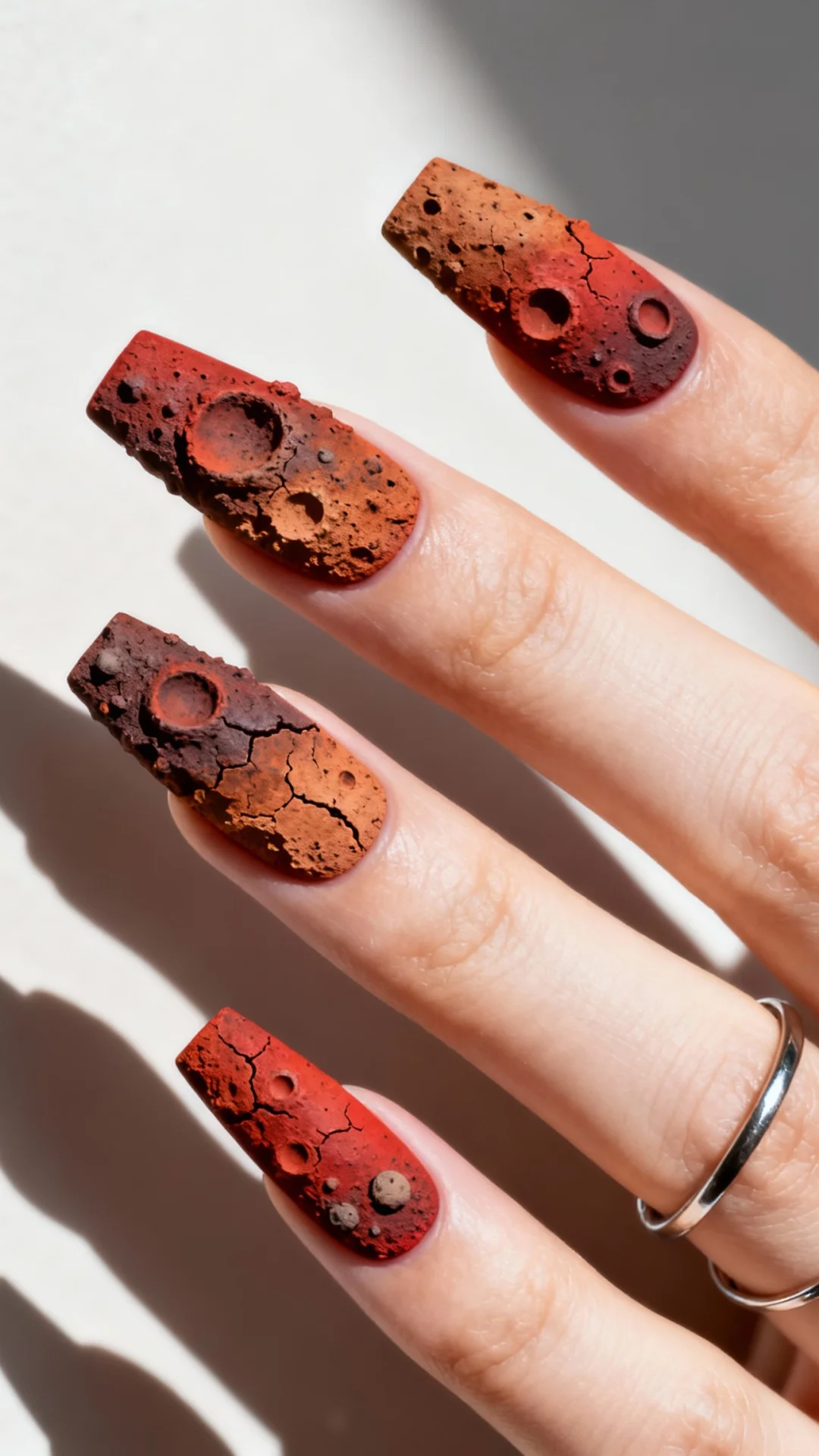 火星表面美甲｜指尖上的宇宙浪漫