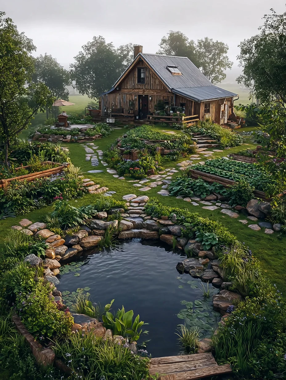 乡村种植空间，打造可食地景花园??