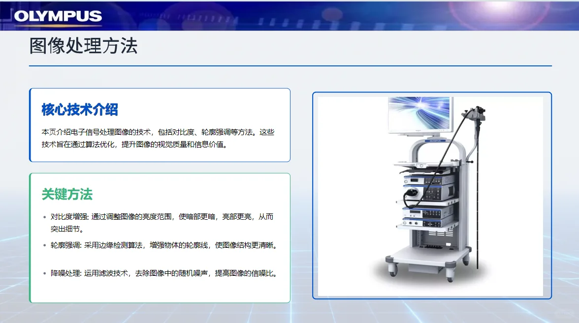 奥林巴斯电子内镜结构和原理