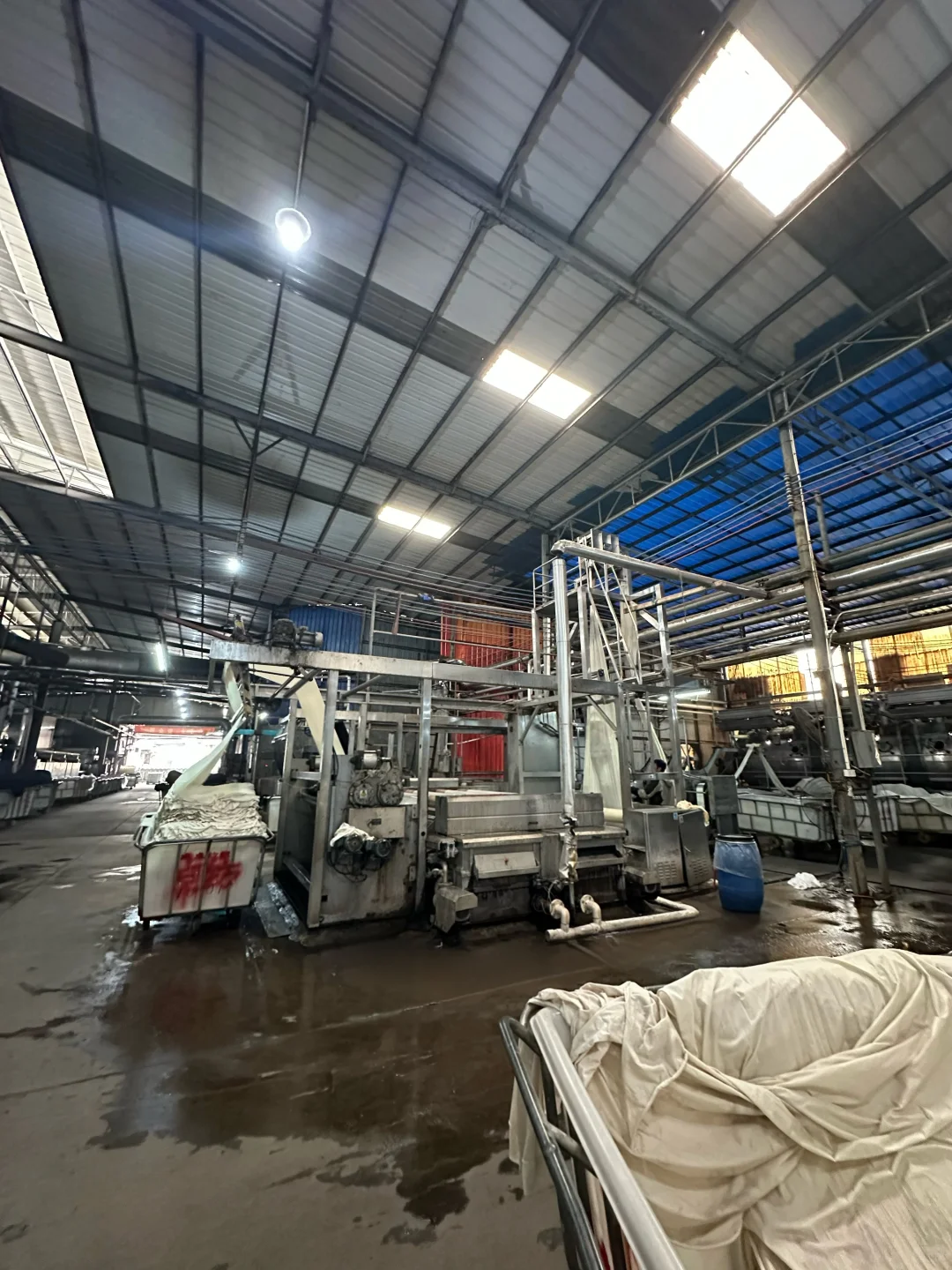 今日实拍 带你走进染厂