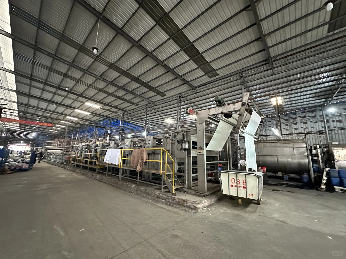 今日实拍 带你走进染厂