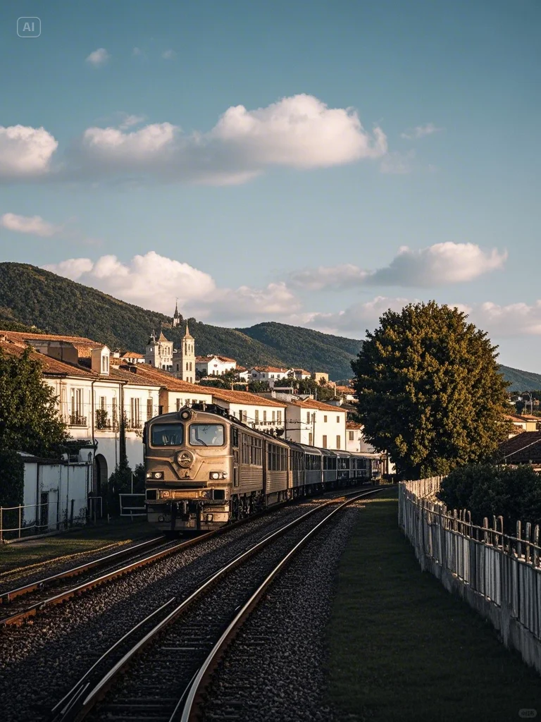 绘画素材：火车