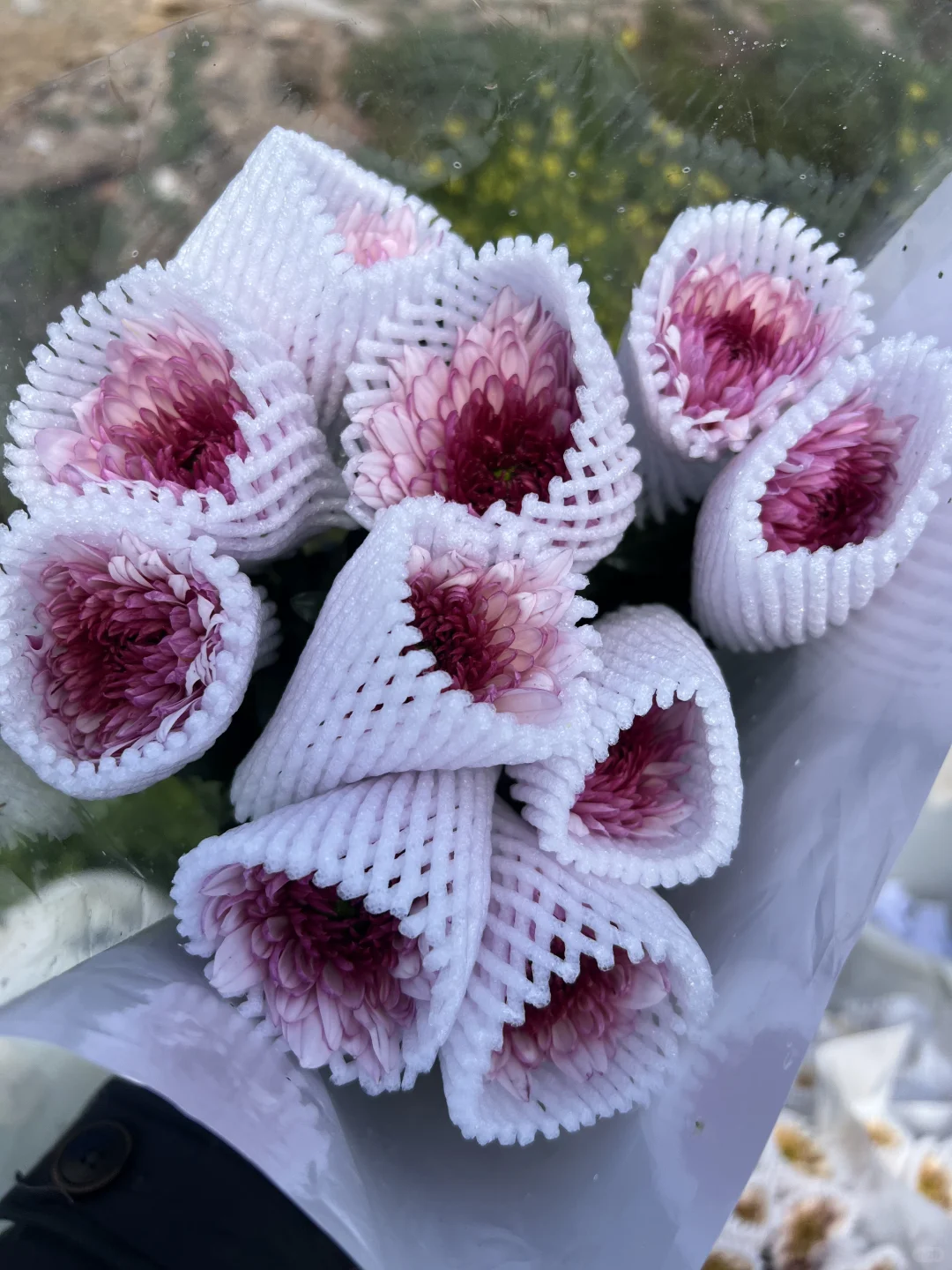 一天单头上花量500把～