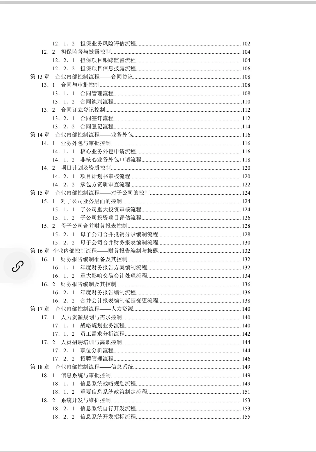 企业内控管理流程手册（200页）