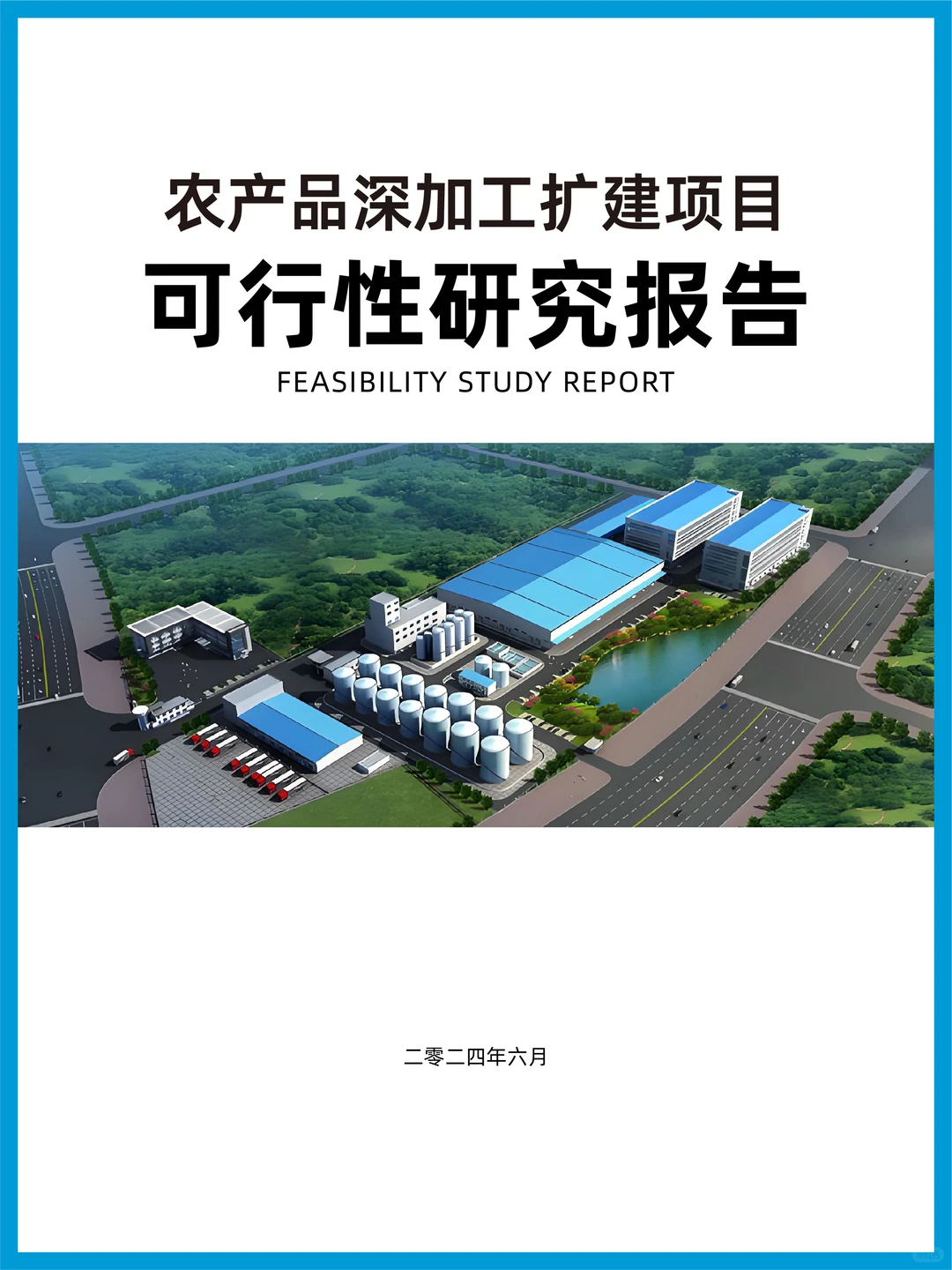农产品深加工项目-字意可行性研究报告编写