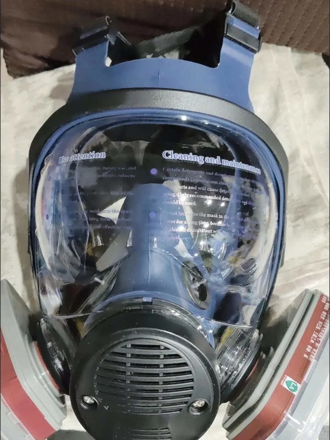 喷漆工肺的救星！这面具让我少吸3公斤毒气