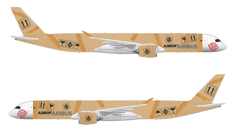 A350F不同的飞机涂装