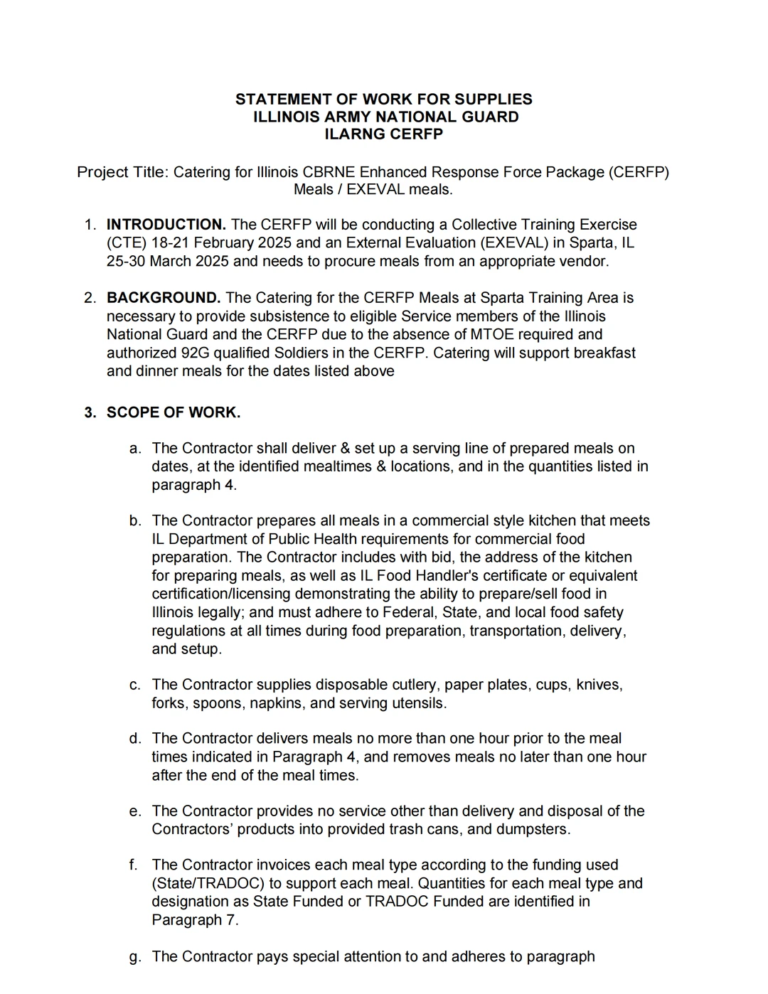 伊州餐馆接下政府餐饮订单，靠政府单赚$8万