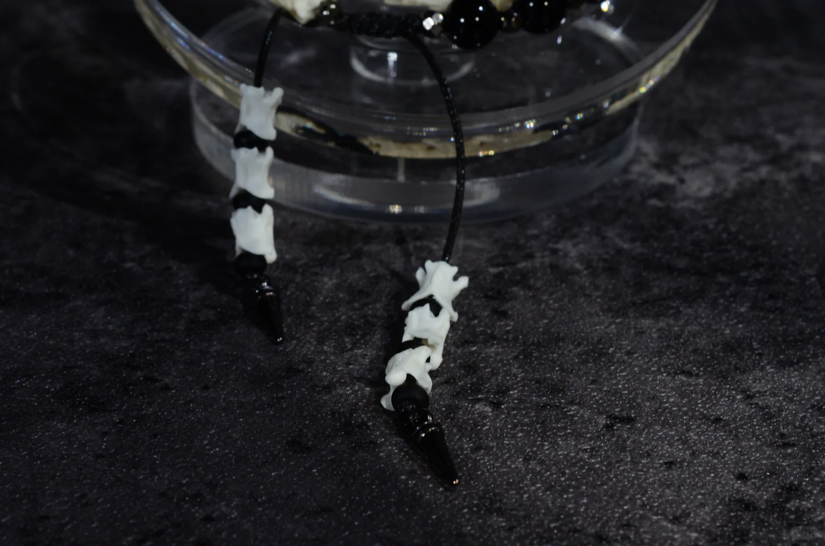 蛇骨手链带蛇头双圈男女通用款小众个性手链