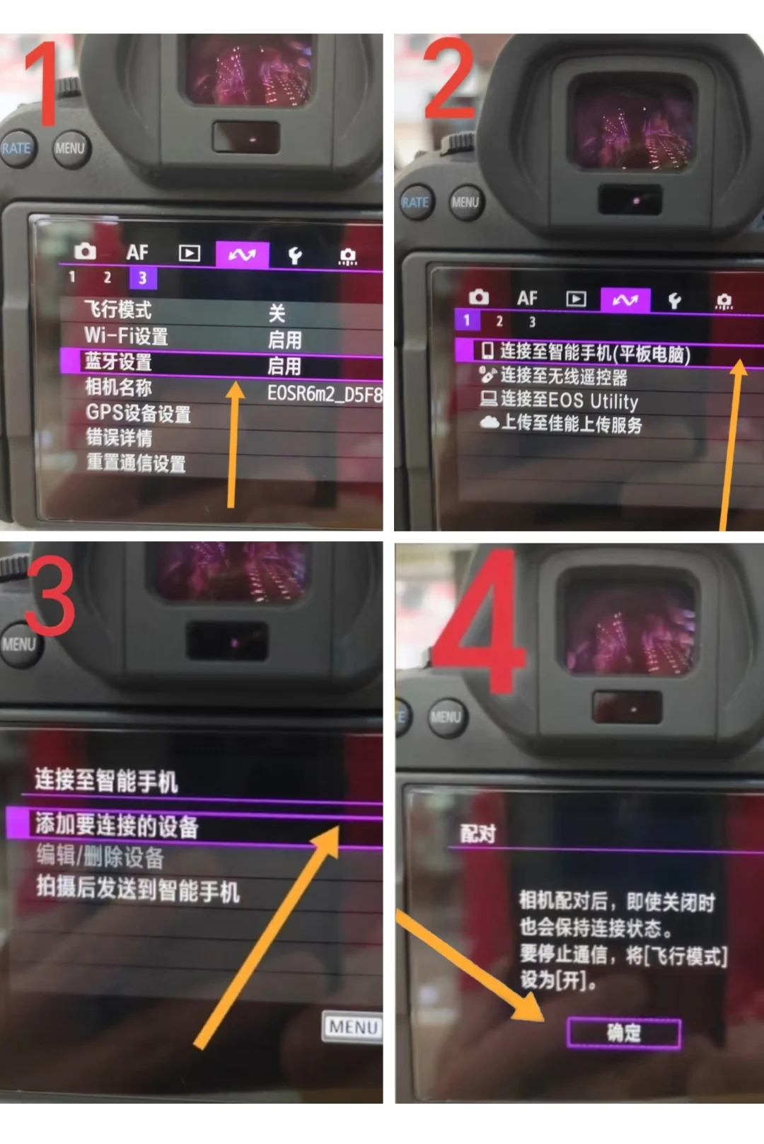 佳能相机如何连接手机丨详细过程