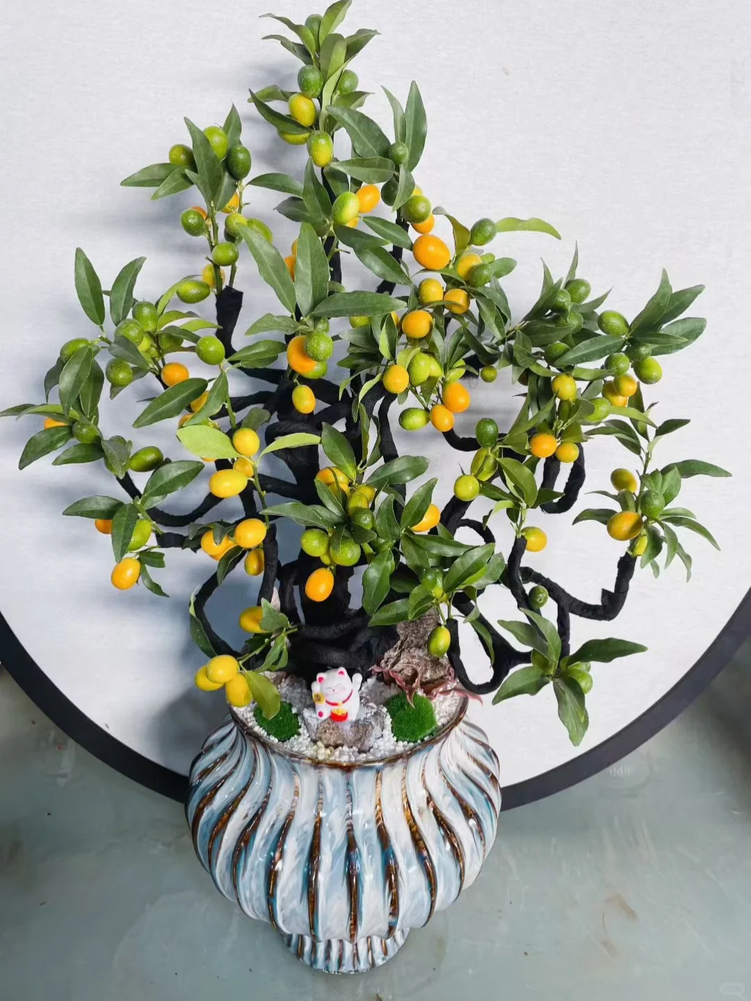 买到了梦中情花！小叶子真好看～