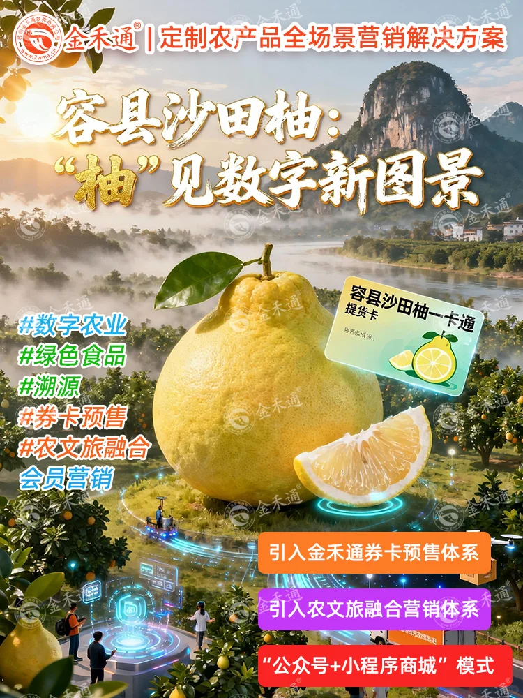 容县沙田柚:“柚”见数字新图景