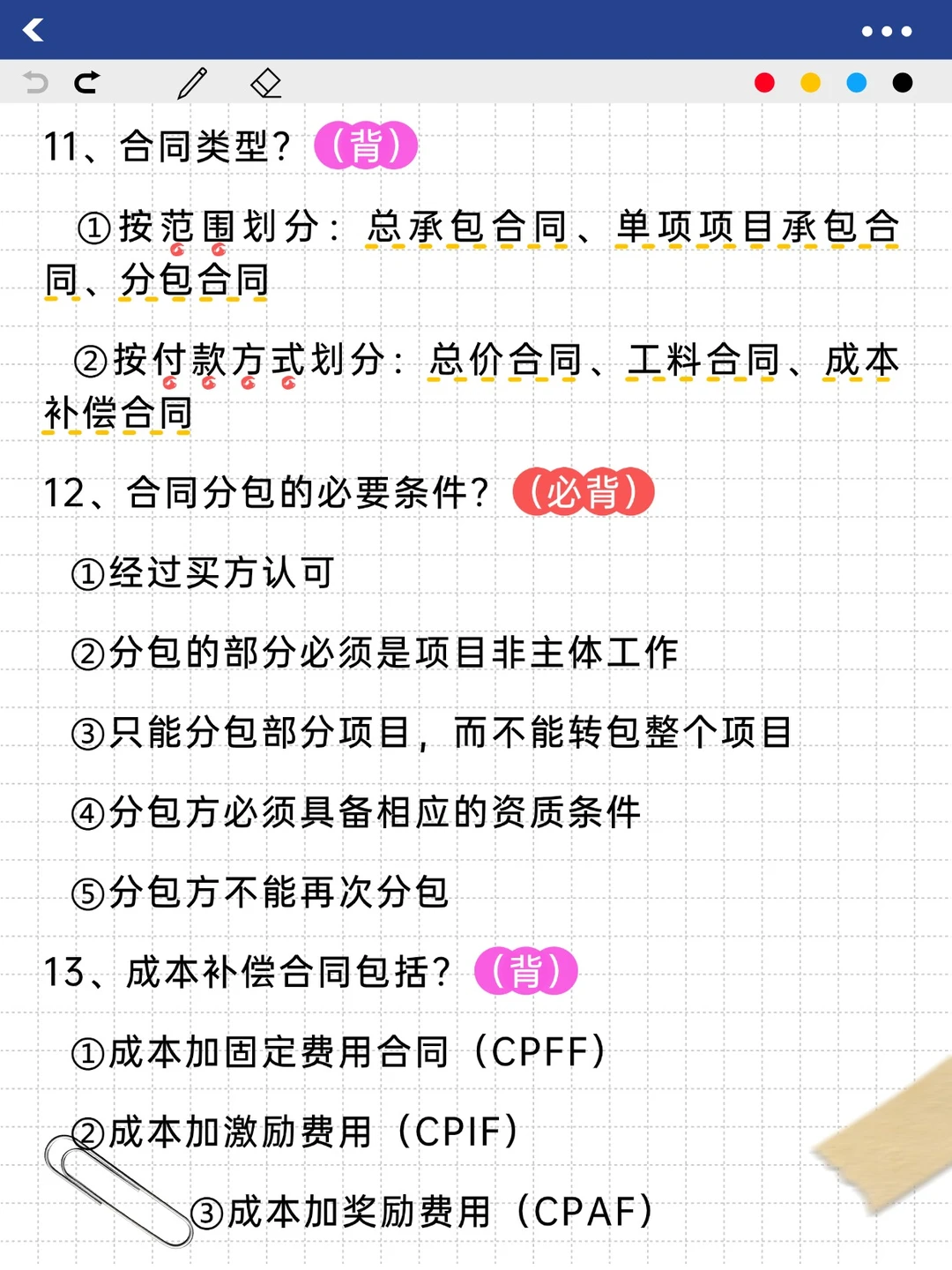 ?【高项备考】第16章 项目采购管理重点