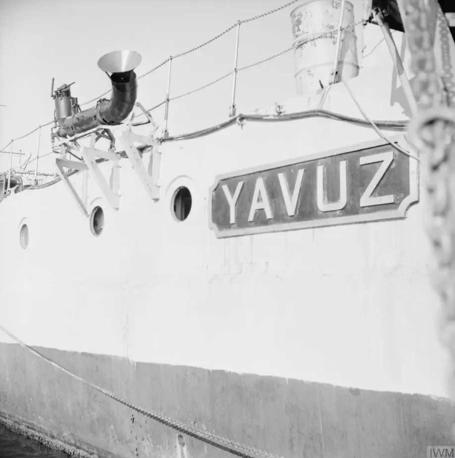 退役后的戈本号战列巡洋舰细节图欣赏