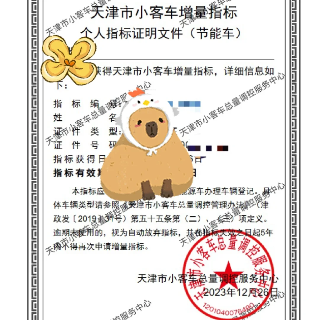 谁能告诉我一下天津节能车指标可以买纯电吗