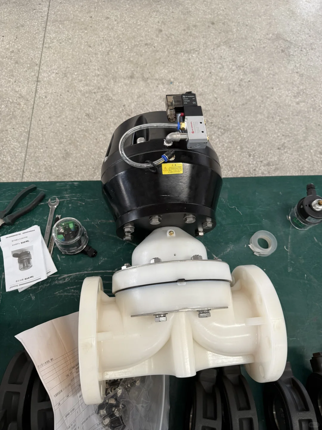 浦欧威气动隔膜阀以零泄漏守护生产安全