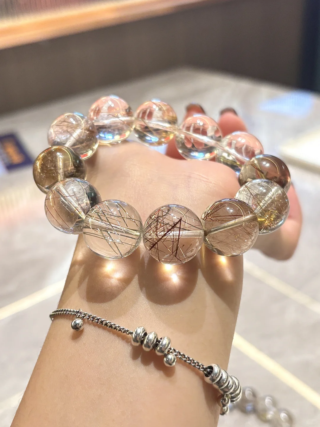 个位数克价的玻璃体发晶 上哪捡漏！！？