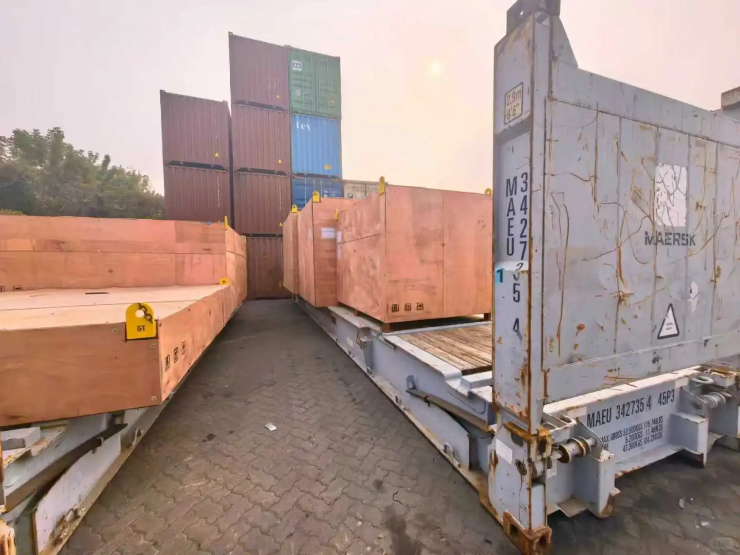 特种箱框架出口