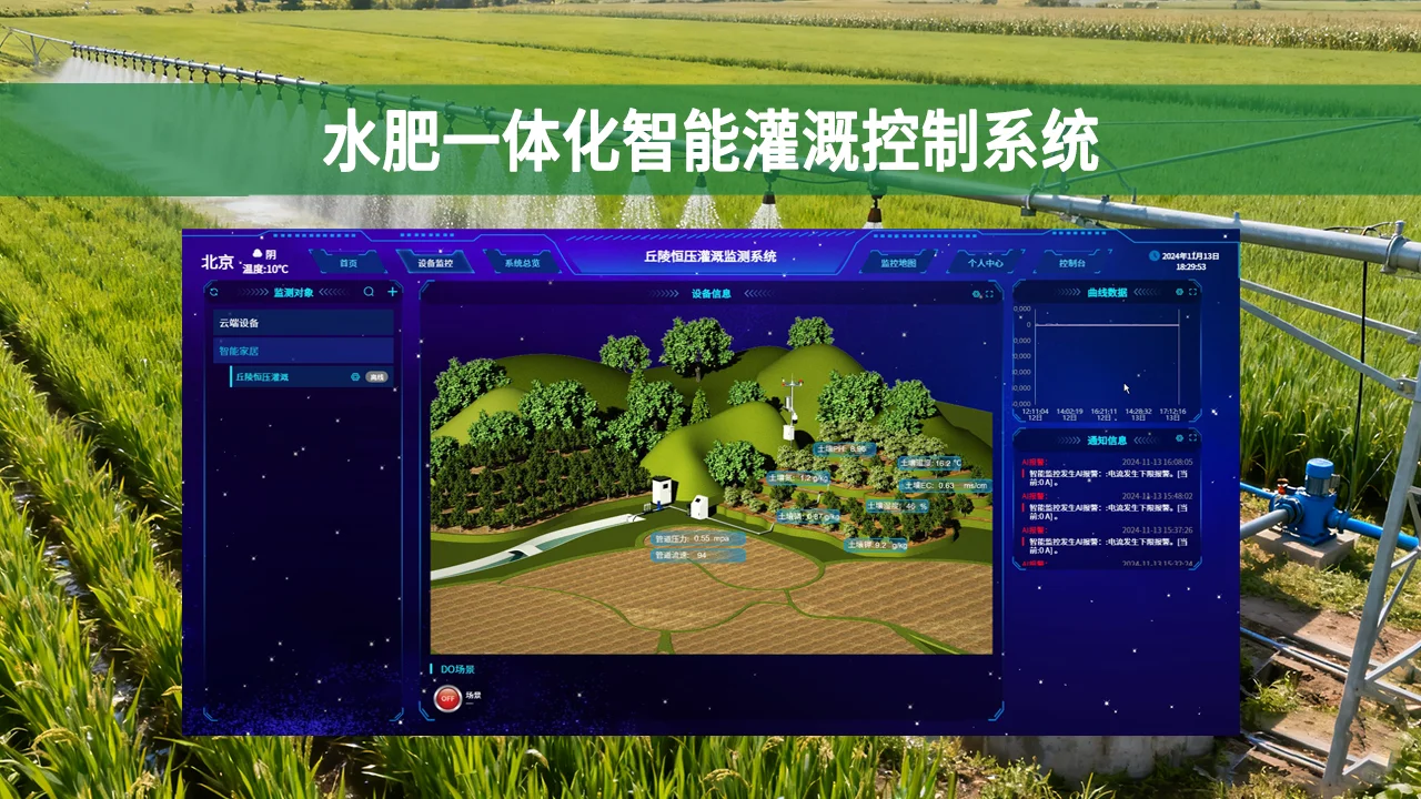 水肥一体化智能灌溉系统：农业现代化必备