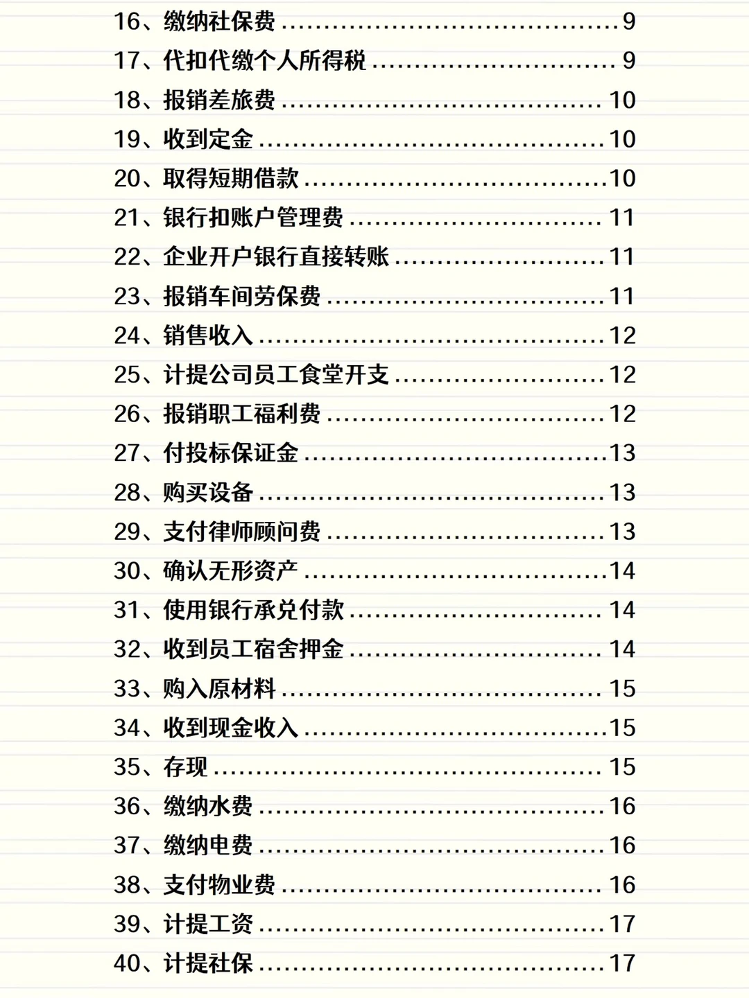 高新技术企业账务处理+辅助账表格模板