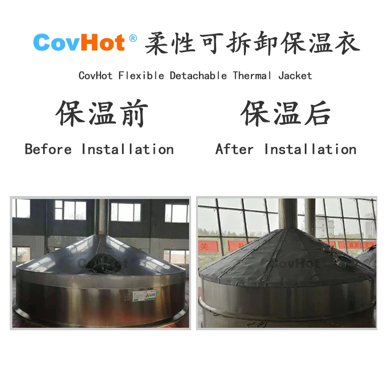 可拆卸保温套如何为食品企业减少能源成本？