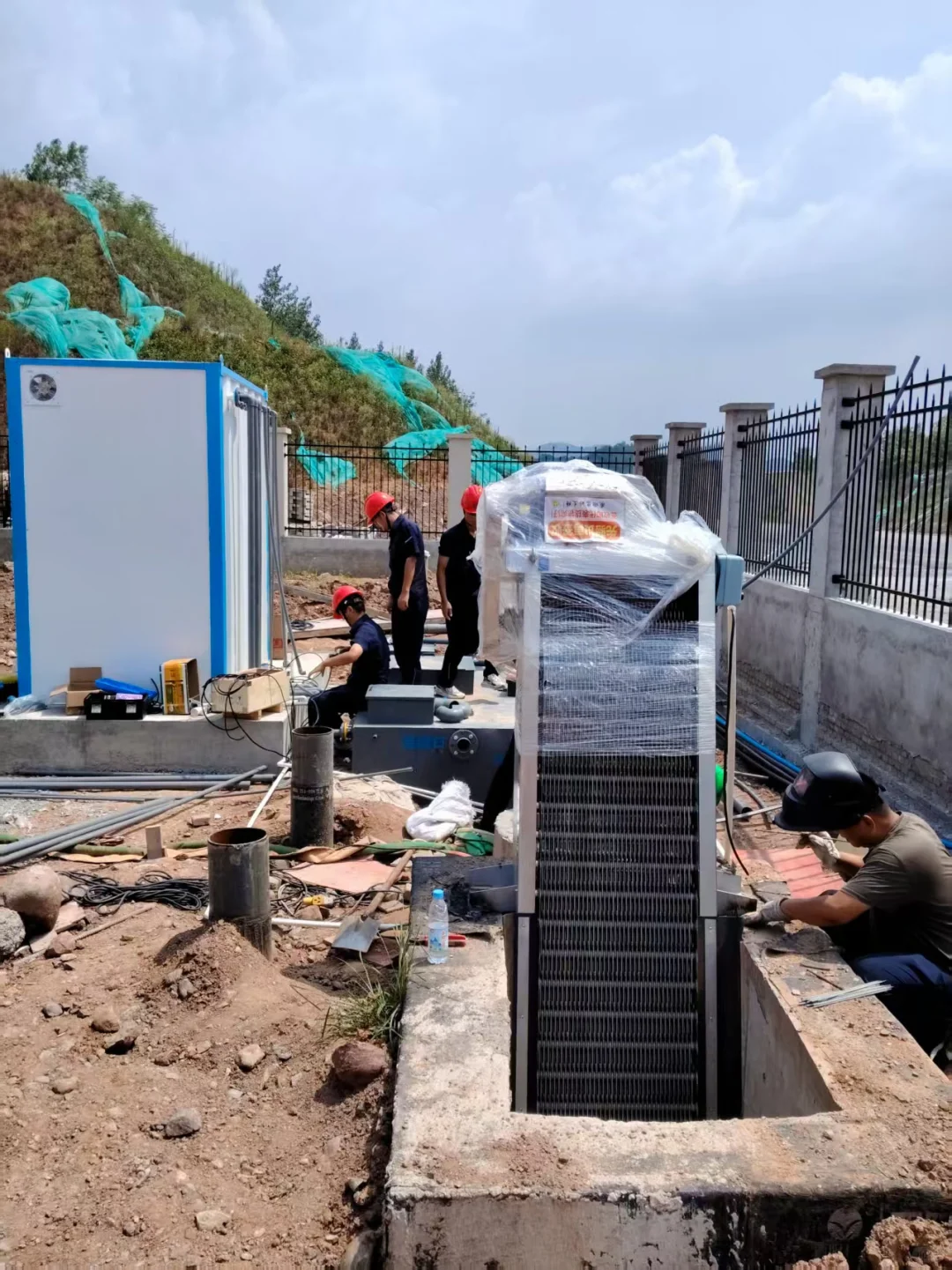 一体化污水设备安装