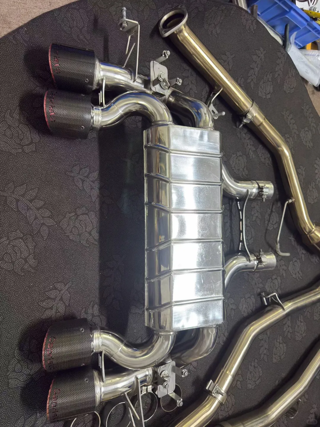 宝马G80 M3/G82 M4专用Capristo中尾段排气