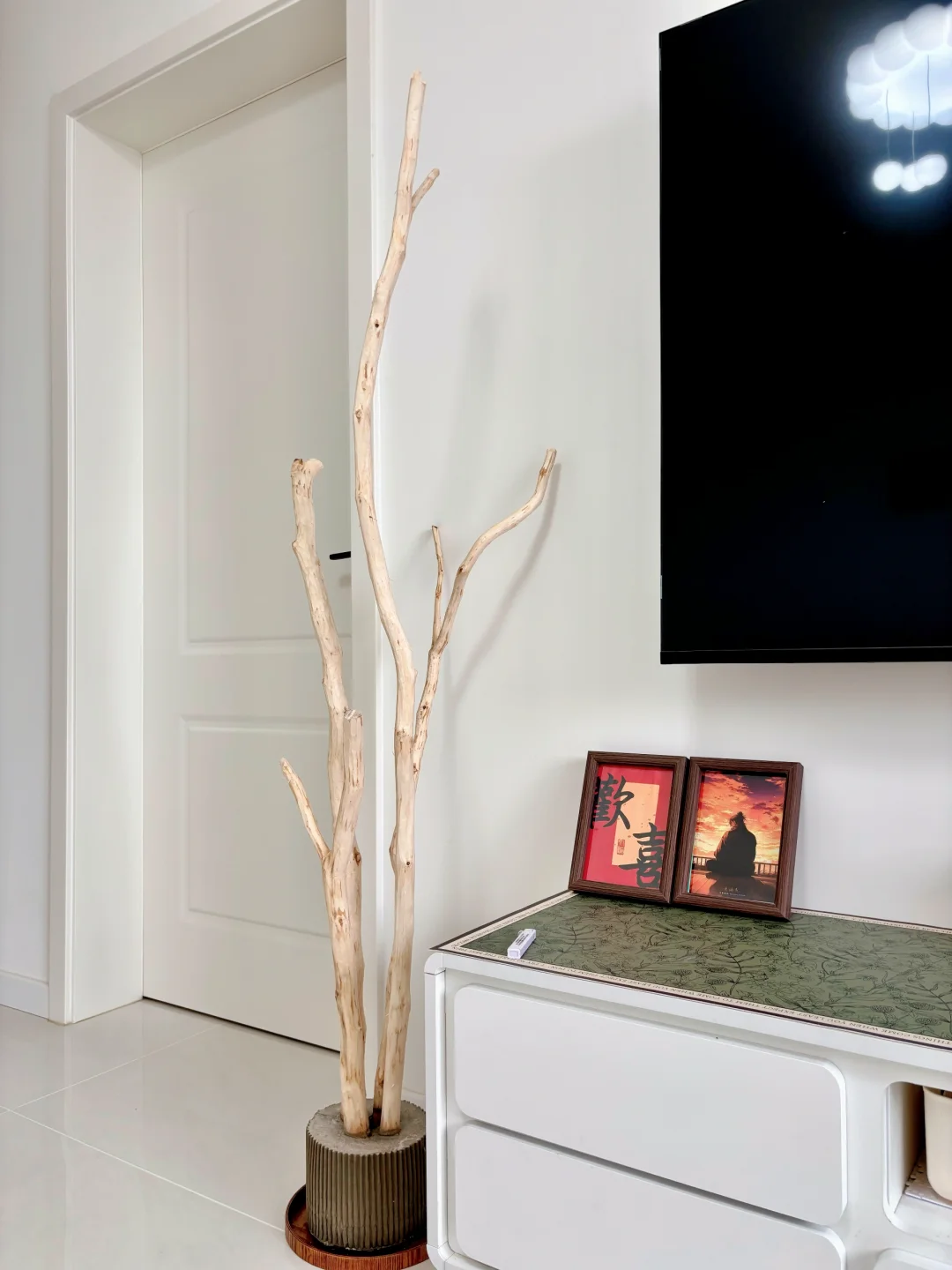 路边的树枝diy 手工