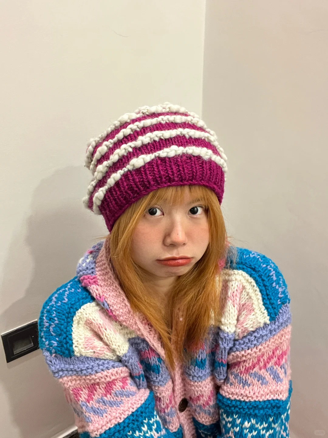 ??谁阔以拒绝冬日里的粉粉甜妹??