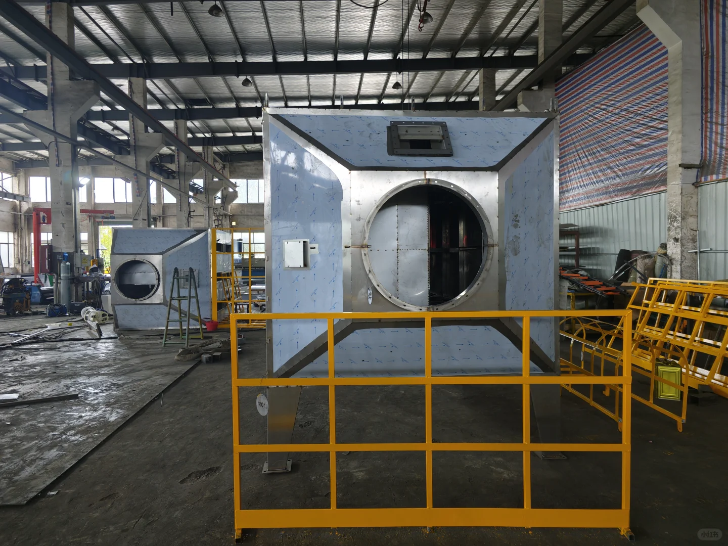 环保设备制作中