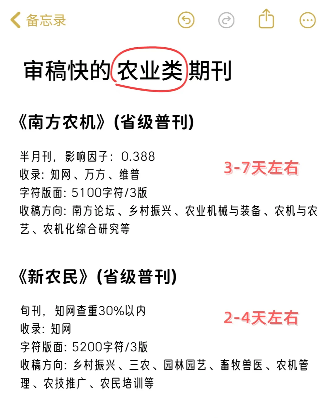 所有农业方向的一定要刷到啊！！！