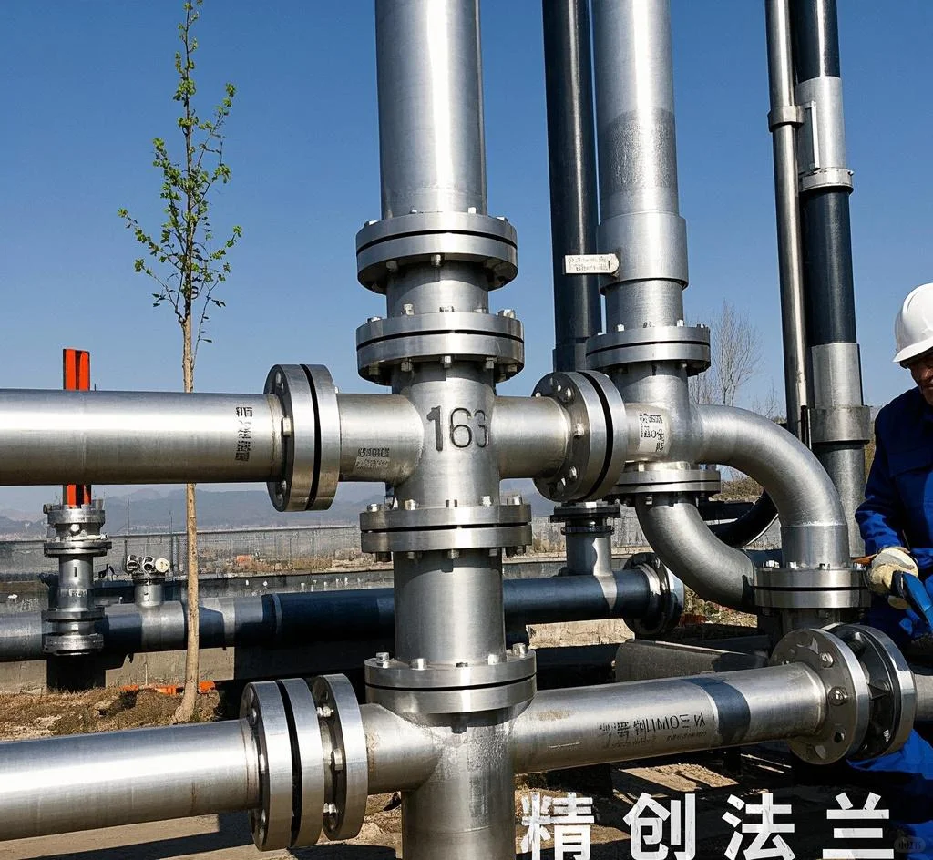 工业之美 璀璨而有力量 不锈钢法兰