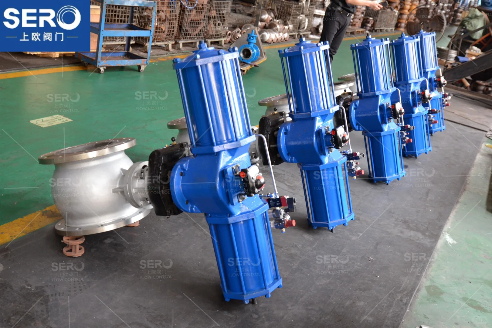 气动偏心半球阀