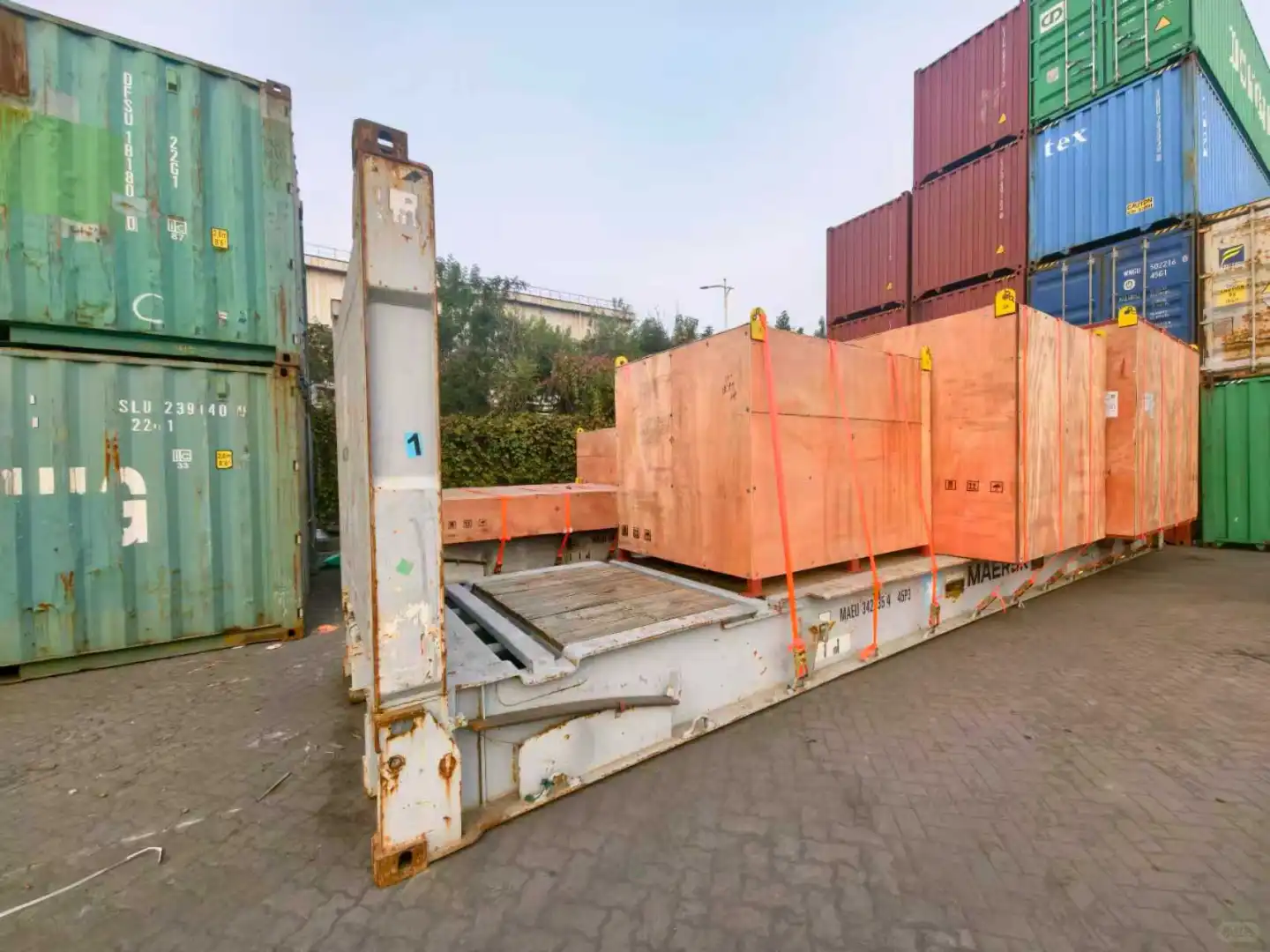 特种箱框架出口