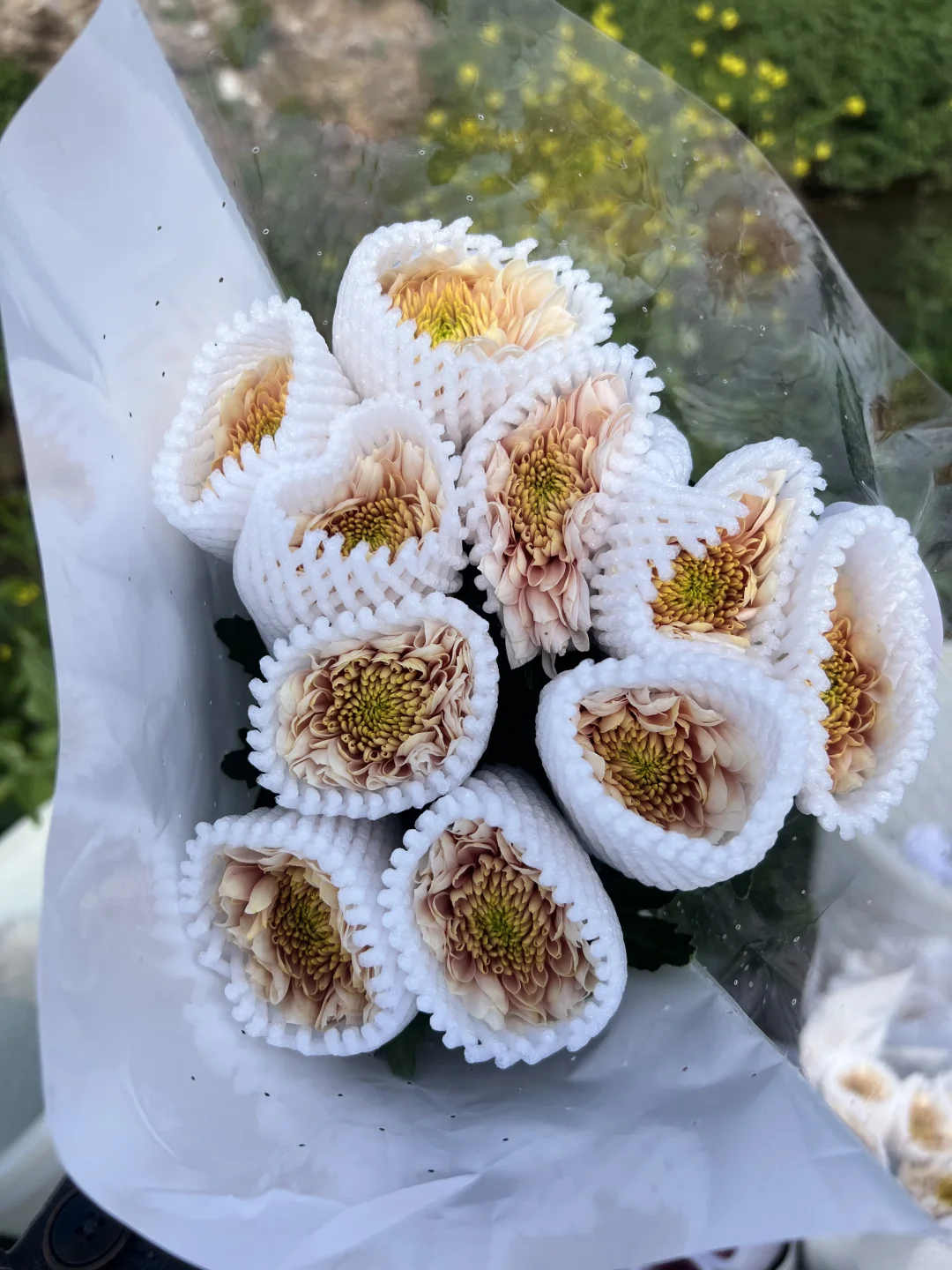 一天单头上花量500把～