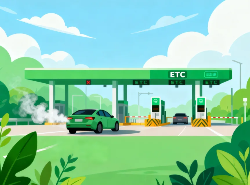 绿色出行背后的科技：高速行ETC的减碳实践
