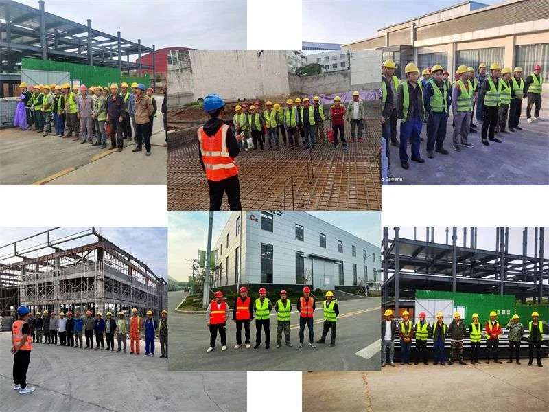 大规模钢结构加工厂