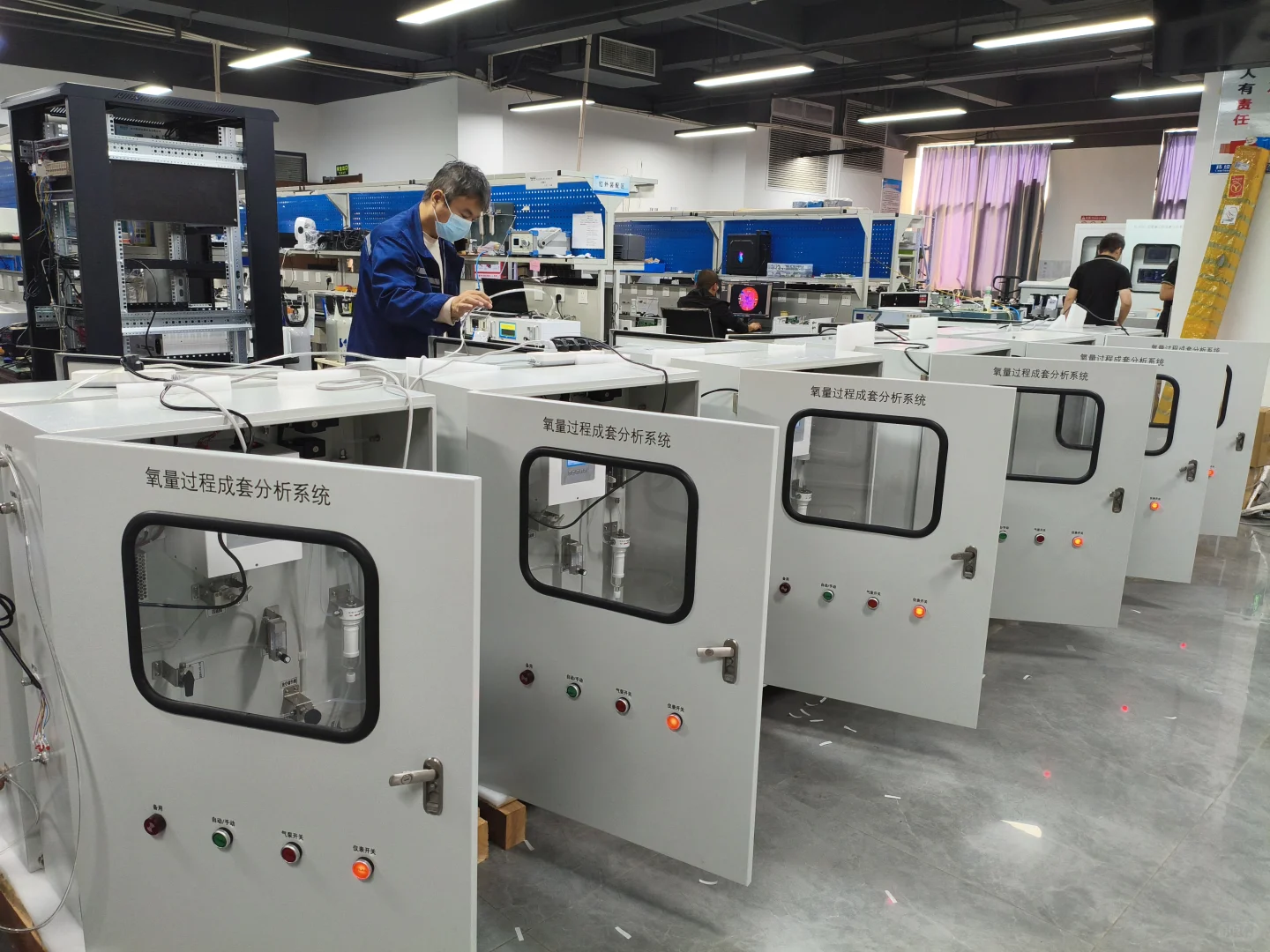 自动化设备生产现场～～～