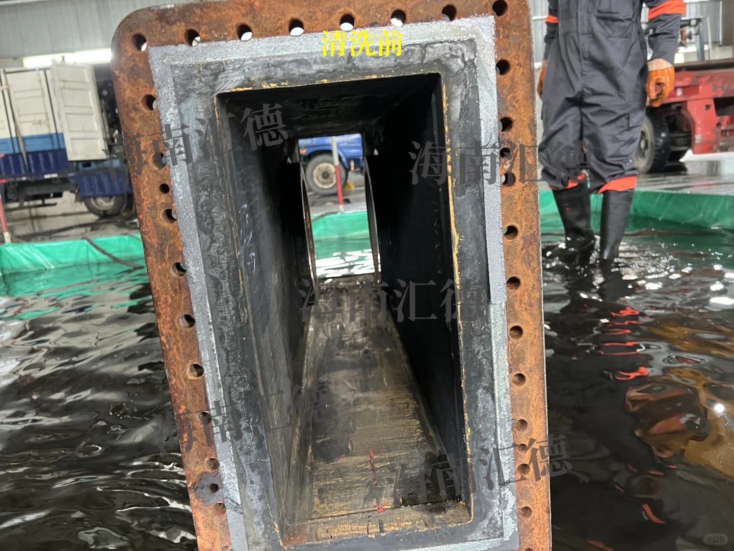 高压水射流清洗阀门技