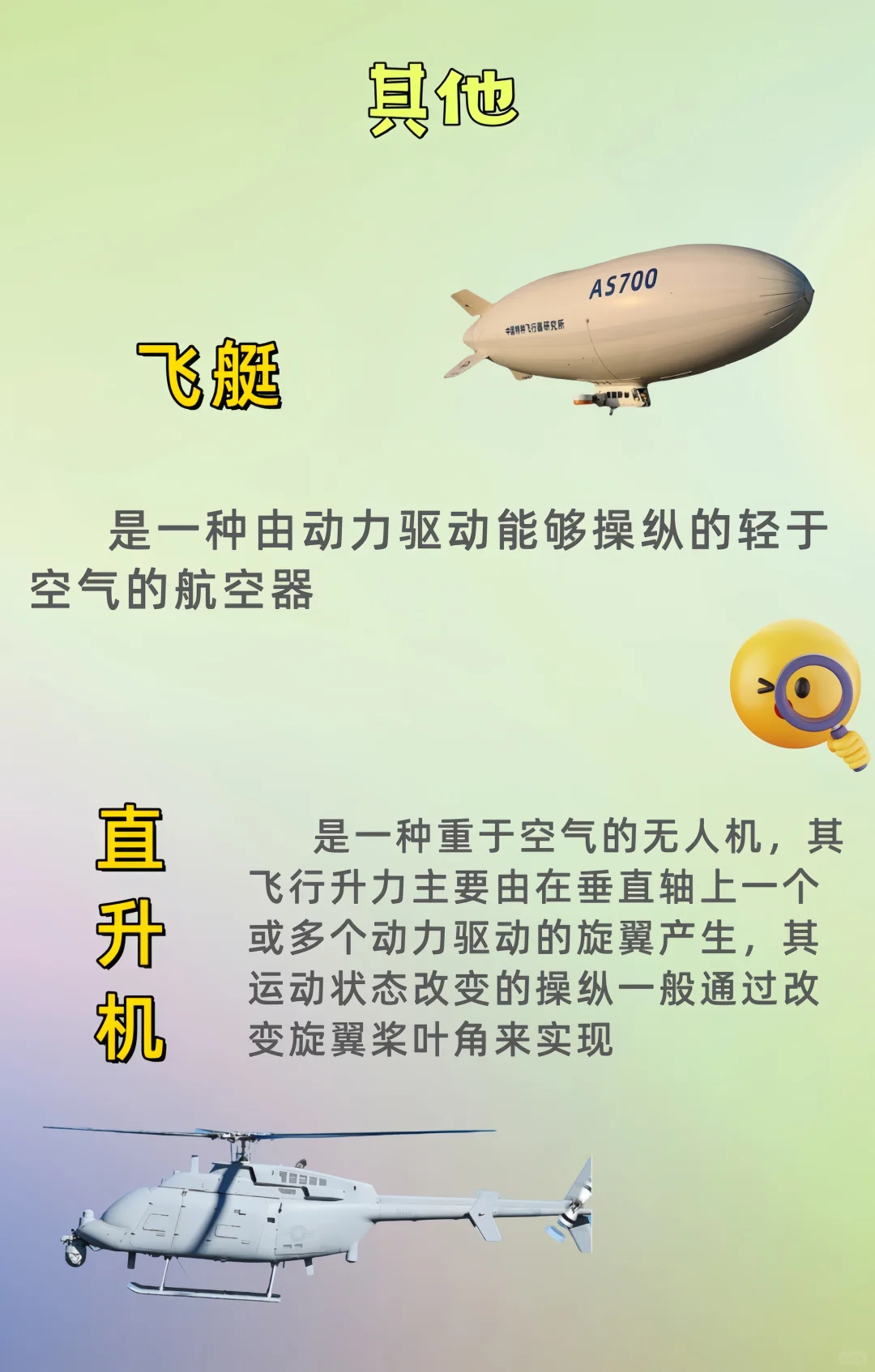 CAAC无人机执照飞机的种类有哪些？