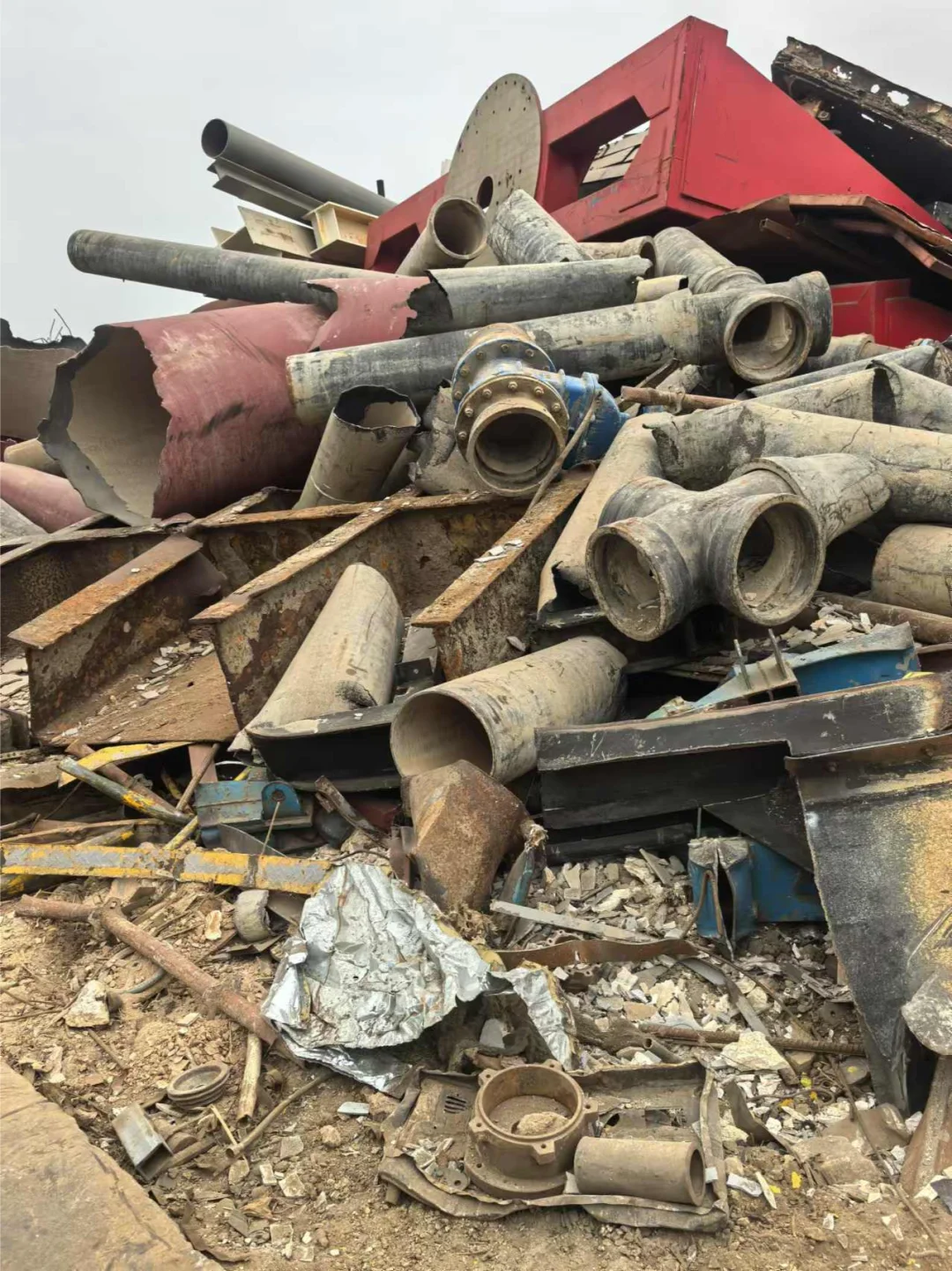 广州黄埔废钢材回收工地废钢筋回收工地废铁