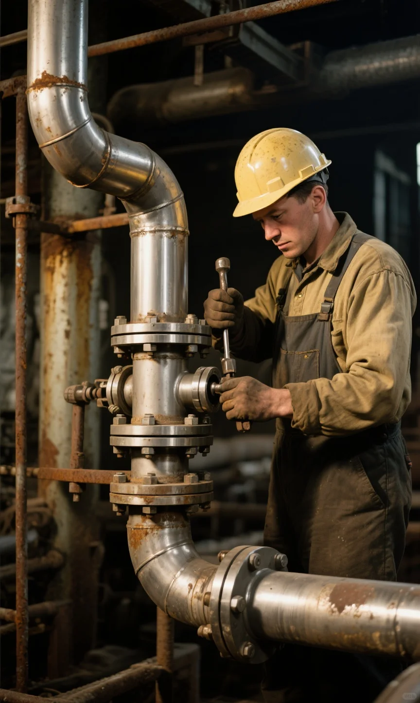 工业之美 璀璨而有力量 不锈钢法兰