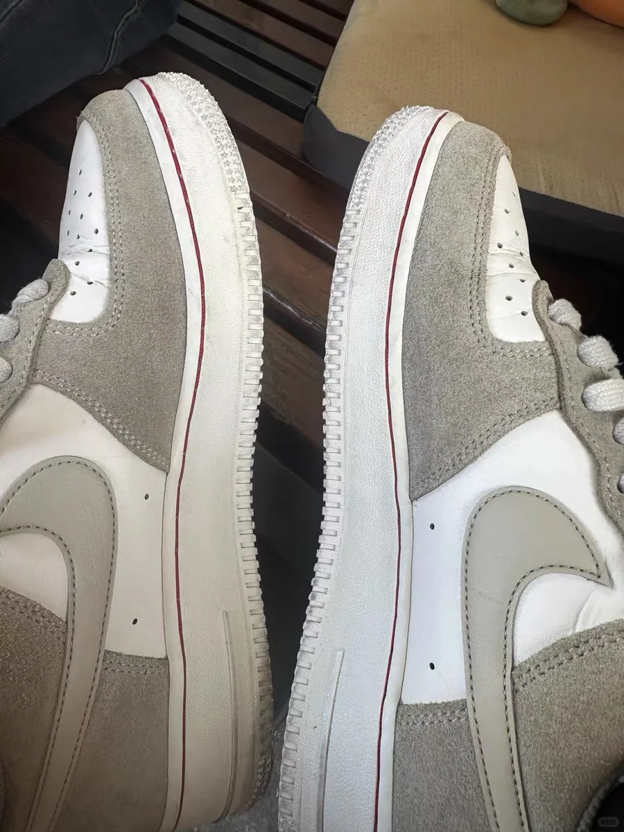 哈哈，天呐‼️耐克鞋边发黄真的变白回来了✌️