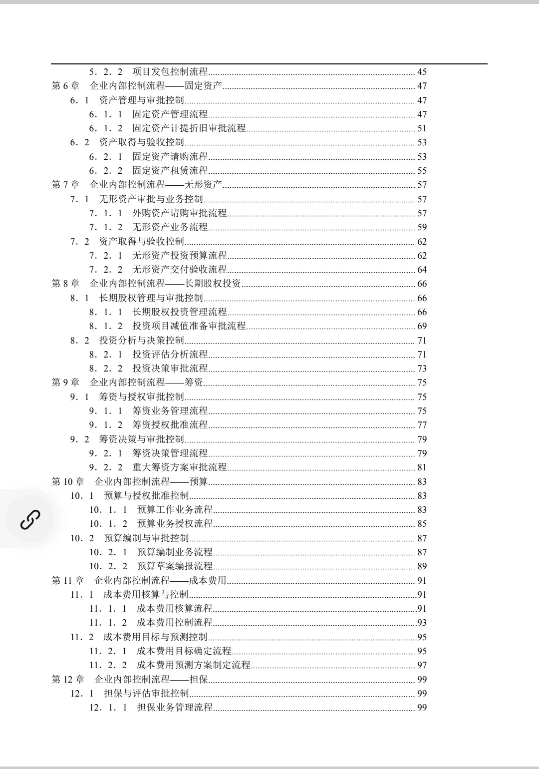 企业内控管理流程手册（200页）