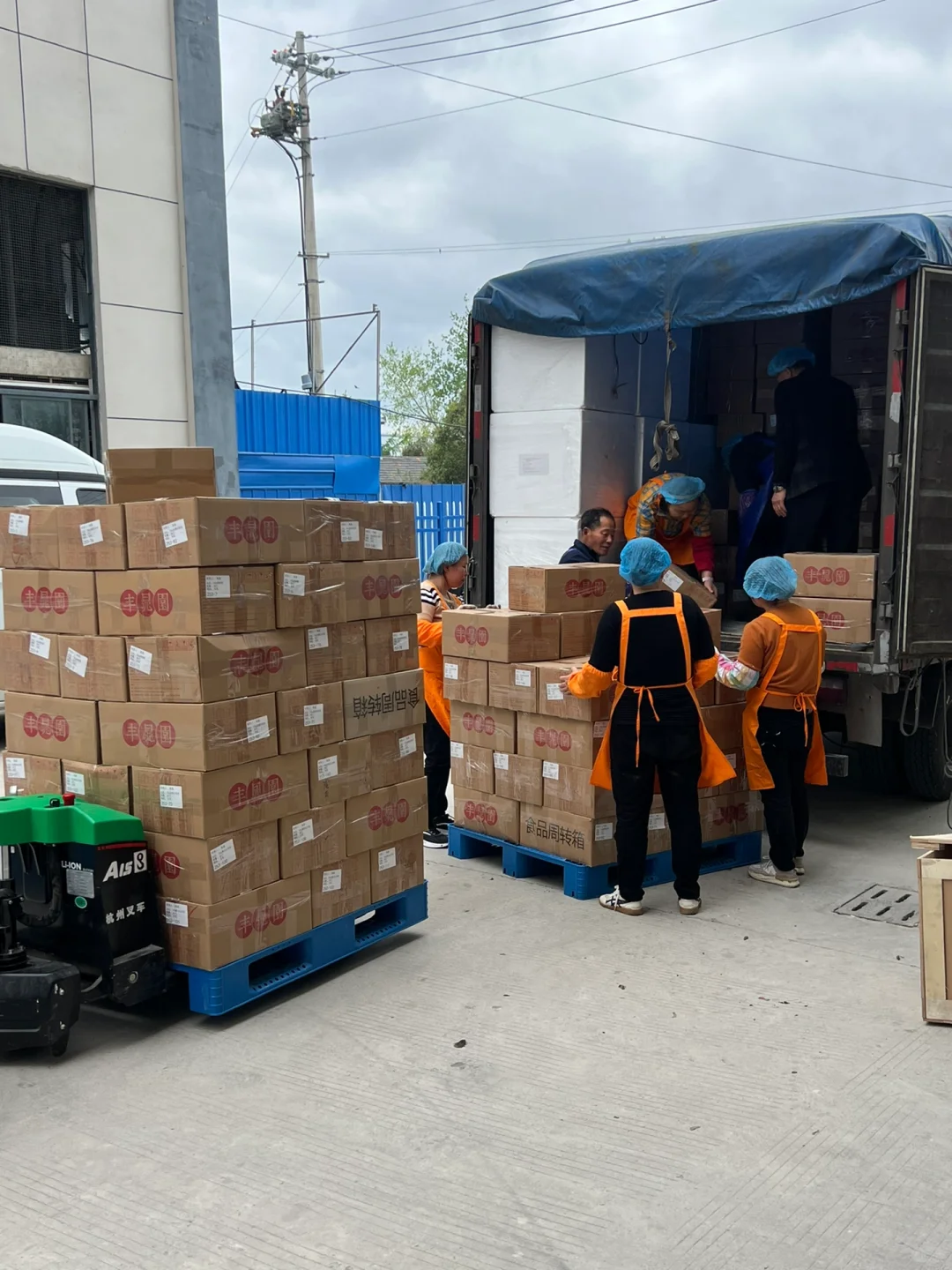 全网粽子工厂都在用的一张包粽车间图