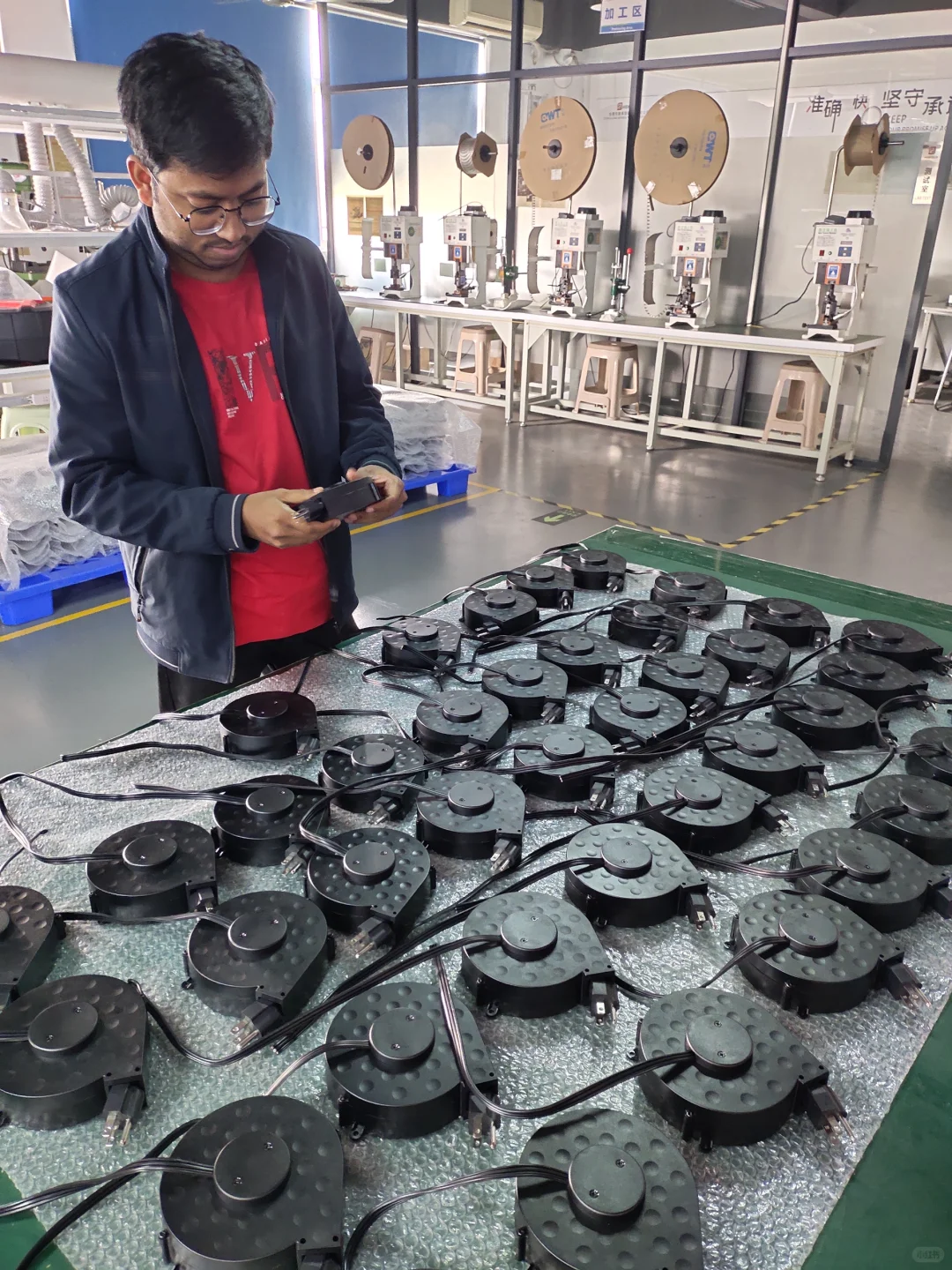 客户到厂验产品