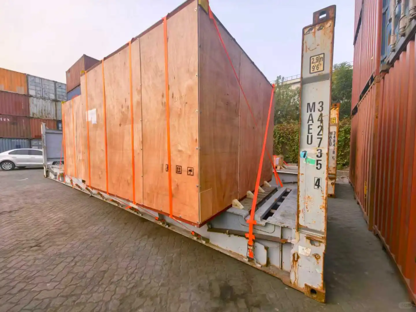 特种箱框架出口