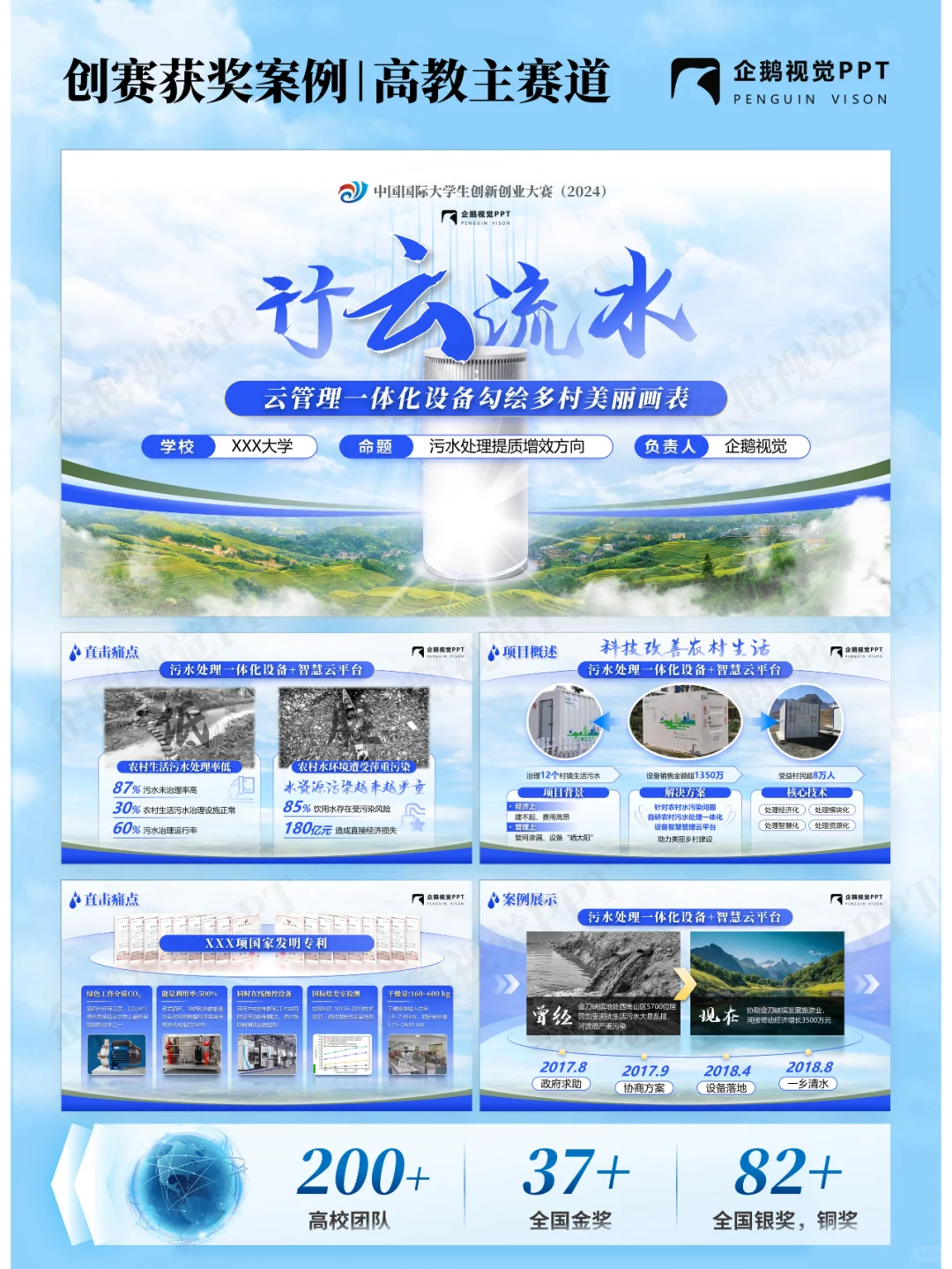 创赛获奖案例 | 高教主赛道《行云流水》