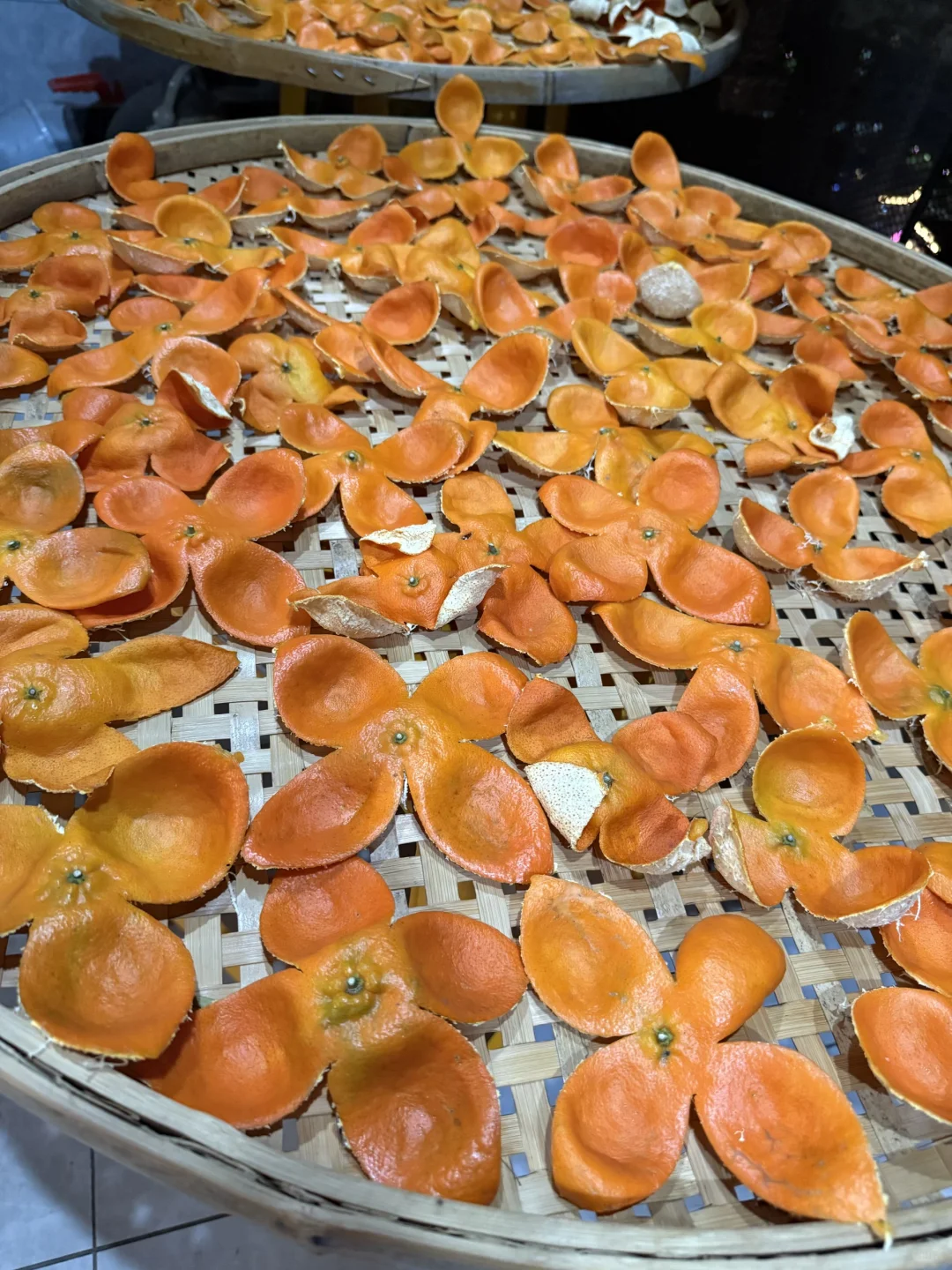 亲手剥的川橘皮～