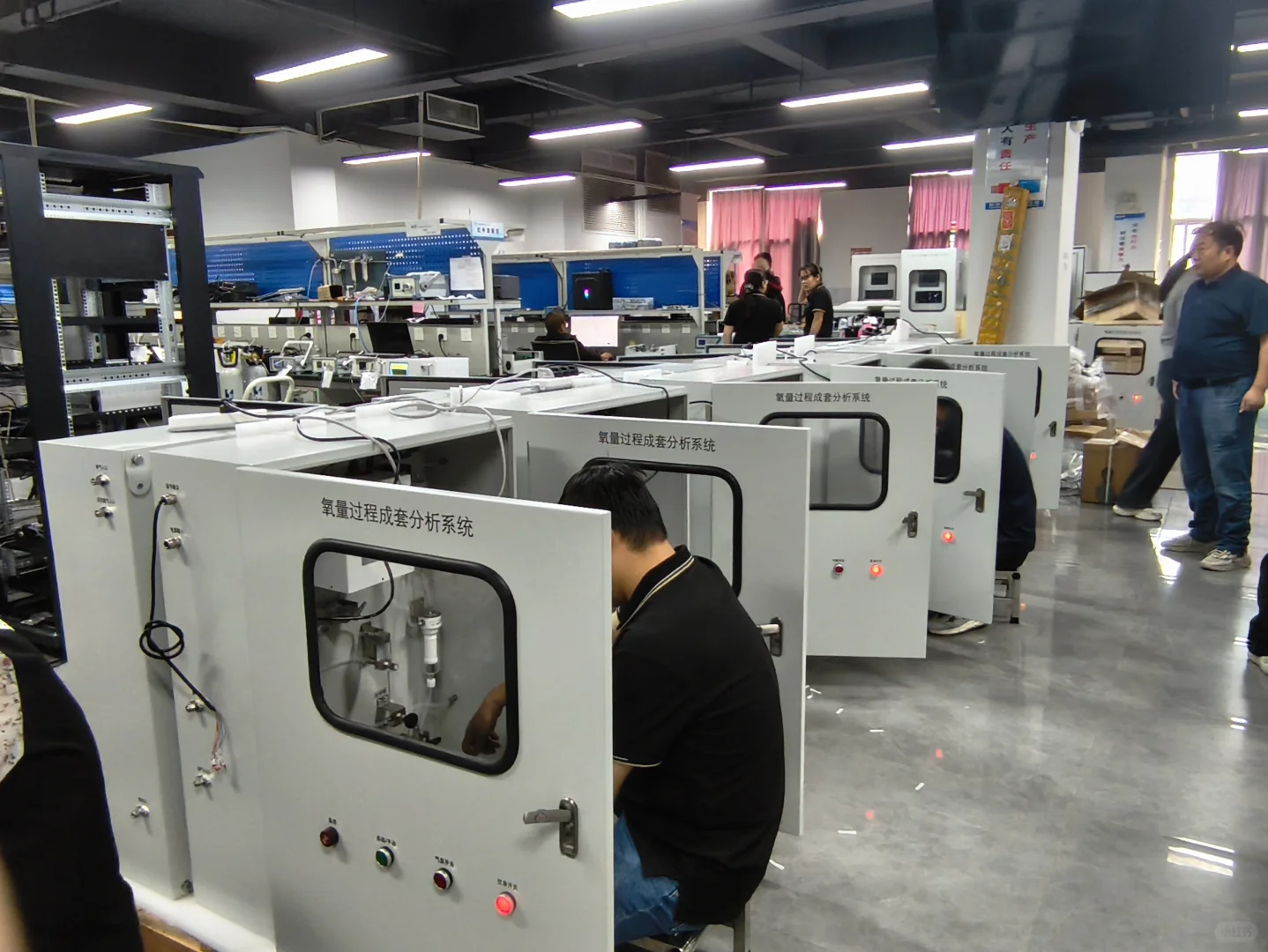 自动化设备生产现场～～～